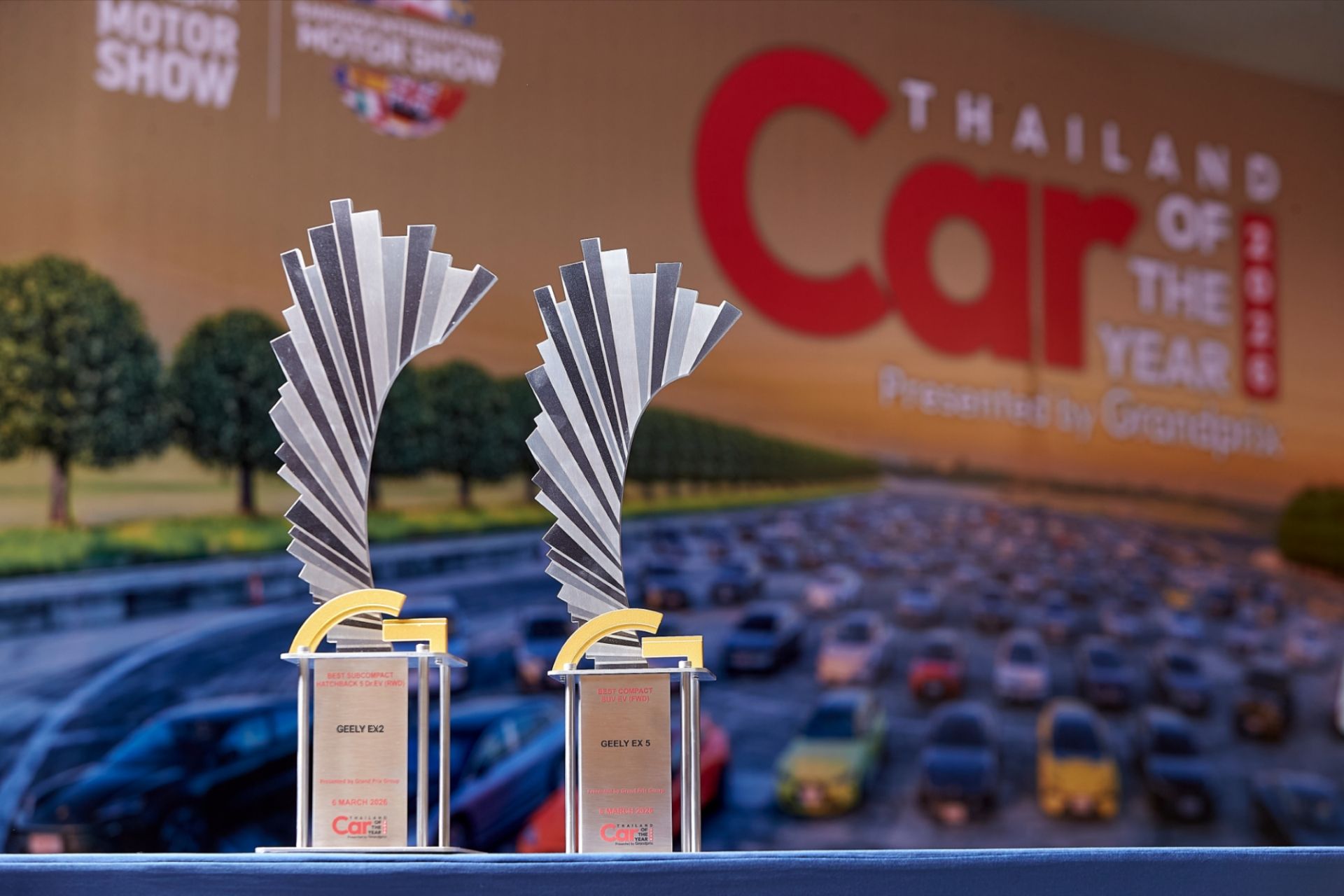 GEELY คว้า 2 รางวัล Thailand Car of the Year 2026  ตอกย้ำความสำเร็จ EV มาตรฐานระดับโลกเพื่อคนไทย